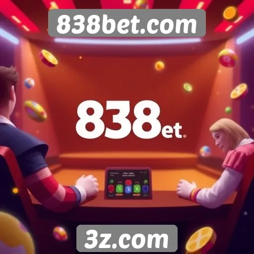 Parceria do 838bet.com com desenvolvedores de jogos novos